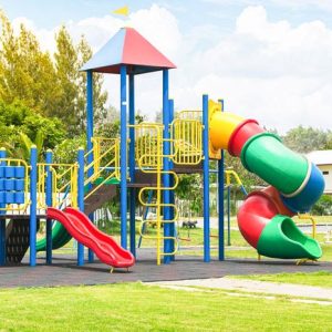 Playground equipment sanitizing